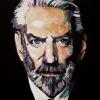 Donald Sutherland, 12" x 24", acrylic on canvas