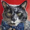 Joey, 12" x 12", acrylic on canvas