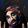 All Eyez on Me (Tupac), 18" x 36", acrylic on canvas