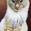 Vanilla, 12" x 24", acrylic on gallery canvas