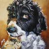 Piper 2, 12" x 12", acrylic on canvas