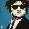 John Belushi, 12" x 12", acrylic on canvas (25 Day Painting Challenge Day 13)