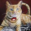 Max, 16" x 16", acrylic on gallery canvas