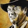 Gene Hackman, 16" x 20", acrylic on canvas