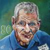 Grandpa Ralph, 12" x 12", acrylic on gallery canvas