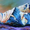 Humble Sunrise, 16" x 48", acrylic on gallery canvas