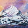 Snows of Pyramid, 16" x 48",  acrylic on gallery canvas