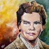Lucille Dougherty, 20" x 20", acrylic on canvas