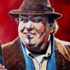 It's Just a Drill, John Candy as Uncle Buck, 24" x 36", acrylic on gallery canvas
