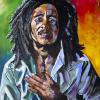 Bob Marley 2026, 18" x 24", acrylic on canvas