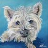 Pippa, 12" x 12", acrylic on gallery canvas