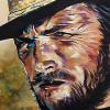 The Good (Clint Eastwood), 16" x 24", acrylic on canvas