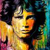 Jim Morrison (2022), 24” x 24”, acrylic on gallery canvas