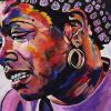 Maya Angelou, 12" x 24", acrylic on canvas
