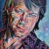 Jon Bon Jovi, 16" x 16", acrylic on canvas
