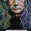 Dave Mustaine, 18" x 36", acrylic on canvas