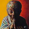 Buddha No. 4, 16" x 16", acrylic on canvas