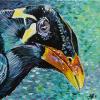 Mynah Bird, 12" x 12", acrylic on canvas