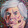Andy Warhol, 20" x 20", acrylic on canvas