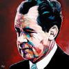 Richard Nixon
16" x 16", acrylic on canvas