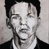 Mugshot | Sinatra | 1038, 16" x 24", acrylic on canvas