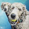 Friends Forever, 12" x 12", acrylic on gallery canvas