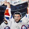 Duane Sutter, 30" x 40", acrylic on gallery canvas