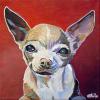 Dixie, 12" x 12", acrylic on canvas