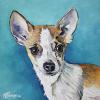 Gus, 12" x 12", acrylic on gallery canvas