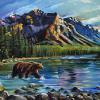 Kananaskis Bliss, 24" x 36", acrylic on gallery canvas