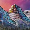 Awakening the Sisters, 12" x 36", acrylic on gallery canvas