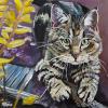 Rosco, 12" x 12", acrylic on gallery canvas